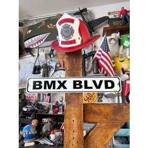 BMX通り　ミニストリートサイン ■ アメリカン雑貨 アメリカ雑貨