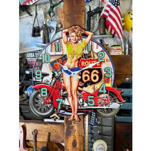 掛時計 ビンテージ プレステージクロック ラウンド KENSINGTON STATION