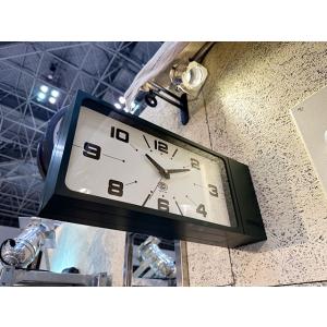 DULTON（ダルトン） ダブルフェイスクロック レクタングル （グレー