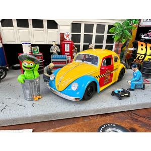 ミニカー 1/24 JadaTOYS セサミストリート クッキーモンスター