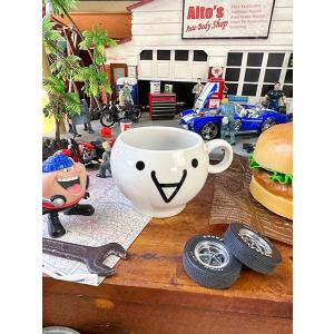 顔文字マグ　（キター）　■　アメリカン雑貨　アメリカ雑貨