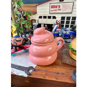 ピンク　ウンチマグ ■ アメリカン雑貨 アメリカ雑貨