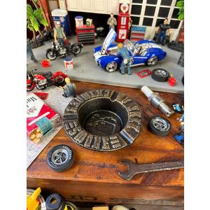 アイアンアシュトレイ　（スモーカー/ゴールド）　■ アメリカン雑貨 アメリカ雑貨　灰皿