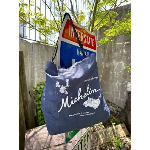 ミシュラン　パッカブル　2WAYトート　折り畳みトート　（ネイビー/クロスロード）　■ アメリカ雑貨...