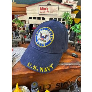ミリタリーキャップ　（U.S.ネイビー）　■　アメリカン雑貨　アメリカ雑貨