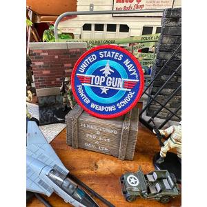 トップガン　ミリタリーワッペン　（ウェポンスクール）　トム・クルーズ　映画　マーヴェリック　TOPG...