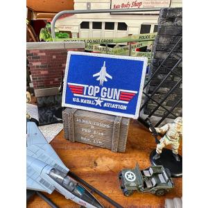 トップガン　ミリタリーワッペン　（エンブレムロゴ）　トム・クルーズ　映画　マーヴェリック　TOPGU...