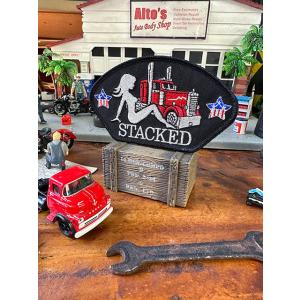 アメリカントラッカー＆ピンナップガール　ワッペン ■ アメリカン雑貨 アメリカ雑貨