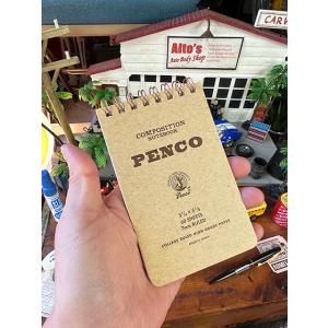 PENCO　ペンコ　コイルノートパッドS　ミニサイズ　メモ帳　7mm　罫線　ダブルリングノート　（ナ...