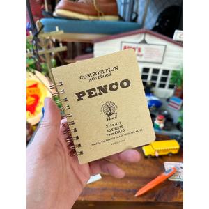 PENCO　ペンコ　ダブルリングノート　Sサイズ　7mm　罫線　コイルノート　メモ帳　（ナチュラル）...