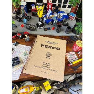 PENCO　ペンコ　ダブルリングノート　Lサイズ　7mm　罫線　コイルノート　（ナチュラル）　単品　...