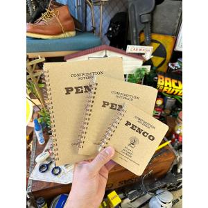 PENCO　ペンコ　ダブルリングノート　S+M+Lの3冊セット　7mm　罫線　コイルノート　メモ帳　...