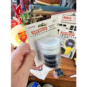 PENCO　ペンコ　テープライター用リフィル　5本入り　（Bセット）　クリア×2本、ブラック×3本　...