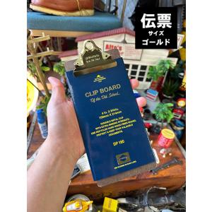 PENCO　ペンコ　クリップボード　オールドスクール　ゴールド　（伝票サイズ）　HIGHTIDE　ハ...