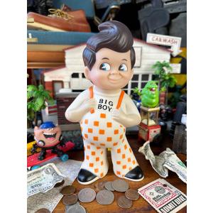 ビッグボーイ　ソフビバンク　1970年代モデル　復刻版　貯金箱　BIG BOY ■ アメリカン雑貨 ...