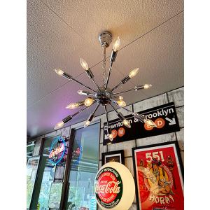 スプートニクランプ 16灯タイプ本体 LED球対応 （マットブラック