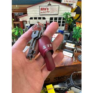 ニューレトロ　昭和の旅館のあのスリッパ　キーホルダー　ホテルスリッパ　HIGHTIDE　ハイタイド ...