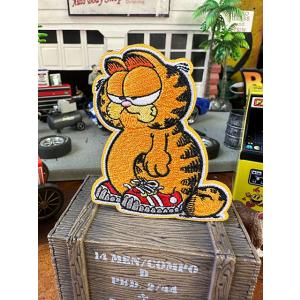 ガーフィールド　ワッペン　（スニーカー）　■　アメリカン雑貨　アメリカ雑貨