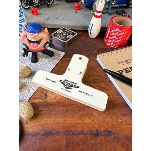 PENCO　ペンコ　プラクリップ　（アイボリー）　単品　袋留め　ペーパークリップ　ブッククリップ　教...