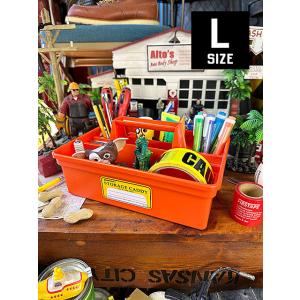 PENCO　ペンコ　ストレージキャディ　Lサイズ　（オレンジ）　小物入れ　机上収納　HIGHTIDE...