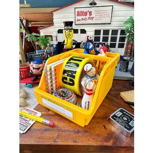 PENCO　ペンコ　パイルアップキャディ　（イエロー）　単品　収納ボックス　小物入れ　机上収納　HI...