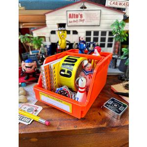 PENCO　ペンコ　パイルアップキャディ　（オレンジ）　単品　収納ボックス　小物入れ　机上収納　HI...