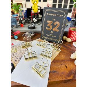 TOOLS to LIVEBY　ツールズ　トゥ　リブバイ　バインダークリップ32　6個入り　（Mサイ...
