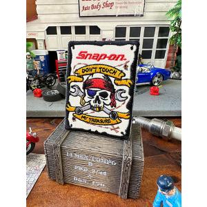 スナップオン　ロゴワッペン　（パイレーツ）　■　アメリカン雑貨　アメリカ雑貨