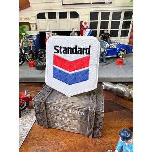 スタンダード　ガソリン　ワッペン ■ アメリカン雑貨 アメリカ雑貨