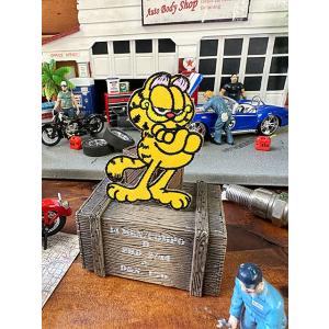 ガーフィールド　ワッペン　（スタンディングポーズ）　■　アメリカン雑貨　アメリカ雑貨 爆買