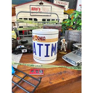 映画　バック・トゥ・ザ・フューチャー　デロリアン　ナンバープレート　オフィシャル　マグカップ　315...