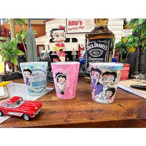 ベティ・ブープ　ショットグラス　3本セット　（ブルー＆ピンク）　■ アメリカン雑貨 アメリカ雑貨
