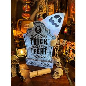 センサーで反応して動く！光る！ムービングゴースト ■ アメリカン雑貨 アメリカ雑貨 ハロウィン
