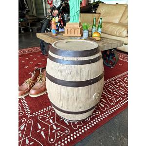 ロータリーヒロ＞ イースね ワイン樽（椅子）樽型 スツール インテリア