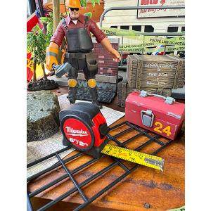 ミルウォーキー　小型サイズ　コンパクト　キーホルダー　メジャー　2m　スケール ■ アメリカン雑貨 ...