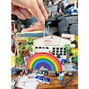 レインボー　エアーフレッシュナー　（ココナッツの香り）　■ アメリカン雑貨 アメリカ雑貨