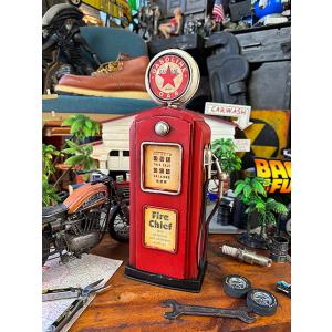 ルート66 ガスポンプ型 CDラック キャビネット : アメリカン雑貨の