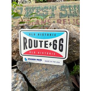 ステッカーパック　アウトドア　ステッカー　ルート66シリーズ　Lサイズ　（ルート66　オールドプレー...
