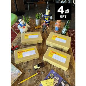 PENCO　ペンコ　ストレージコンテナ　4サイズセット　（ベージュ）　小物入れ　道具箱　救急箱　パー...