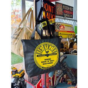 サンレコード　エルヴィス・プレスリー　THAT&apos;S ALL RIGHT　トートバッグ ■ アメリカン...