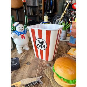 レトロボックス　ポップコーンバケツ ■ アメリカン雑貨 アメリカ雑貨