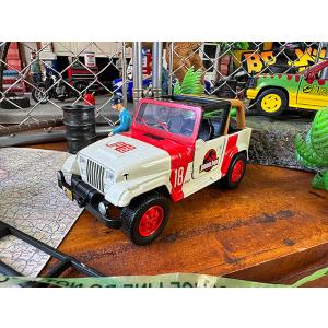 Jada　映画 ジュラシックワールド　JPスタッフ　ジープ ラングラー　ダイキャストミニカー　1/3...