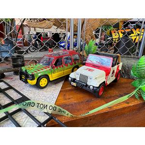 Jada　映画　ジュラシックパーク　JPスタッフ　ジープ　ラングラー　＆　フォード　エクスプローラー...