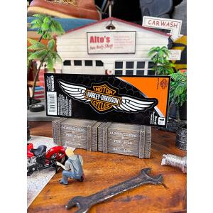 ハーレーダビッドソン　オフィシャルステッカー　デカール　（B&amp;Sウイングロゴ）　■　アメリカン雑貨　...