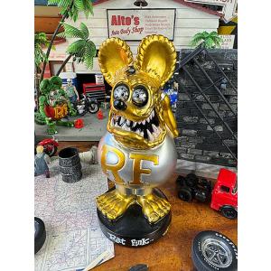 ファンコ　ラットフィンク　ボビングヘッド　（ゴールド）　■　アメリカン雑貨　アメリカ雑貨