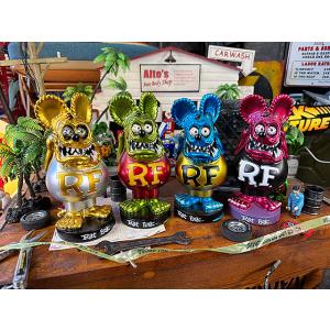 ファンコ　ラットフィンク　ボビングヘッド　（メタリック4体セット）　■　アメリカン雑貨　アメリカ雑貨