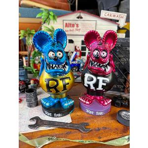 ラットフィンク　Tシャツ ＆ ボブルヘッド　フィギュア　RatFink　ボビング ラットフィンク ボビングヘッド 【ガレージ/グリーン