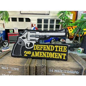 ガンワッペン　（44マグナム/DEFEND　THE　2ND　AMENDMENT）　■　アメリカン雑貨...