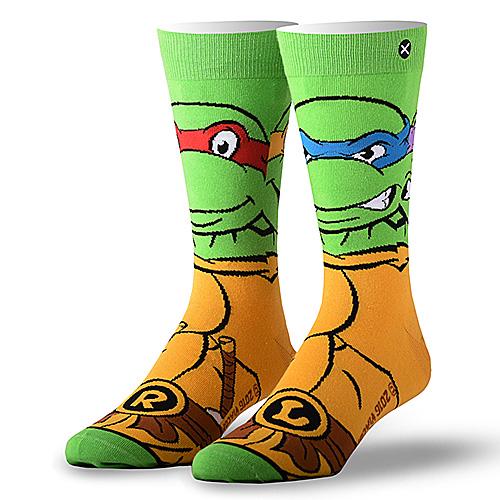 ODD　SOX　ミュータント　タートルズ　ソックス　（RETRO TURTLES）　靴下　8-12　...