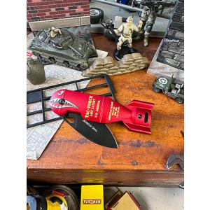 タックフォース　シャークボム　ナイフ　（レッド） ■ アメリカン雑貨 アメリカ雑貨